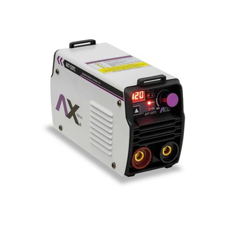 Soldadora inversora Axt-120tc – Axtech para electrodo y TIG LIFT de 110A y 110V para acero al carbón e inoxidable