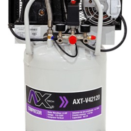 Compresor de aire Eléctrico AXT-V42120: 5hp  48 litros