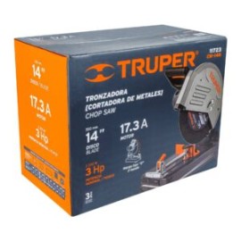 Cortadora de metales Truper  14″ 2200 W industrial, mango en “D”