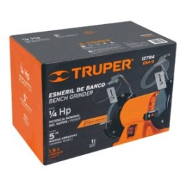 Esmeril de banco de 5″ de 1/4 HP, Truper