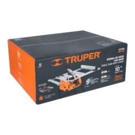 Sierra de mesa Truper  10″ de 1900 W (2-1/2 HP) con base