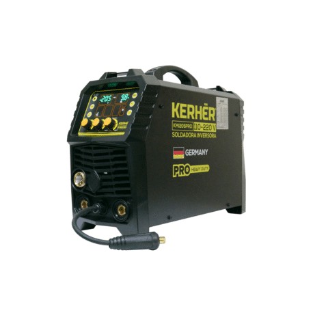 Soldadora Inverter KMI205PRO Kerher IGBT – MIG/MMA/TIG 110/220V