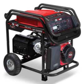 Generador Potente NIT-G5502 de 5500W con Motor de 390cc – Energía Confiable y Portátil para Trabajo y Hogar.