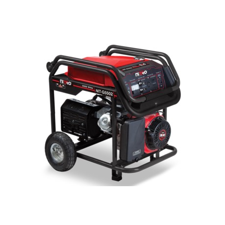 Generador Potente NIT-G5502 de 5500W con Motor de 390cc – Energía Confiable y Portátil para Trabajo y Hogar.