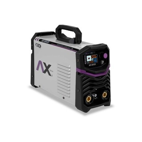 Soldadora inversora AXT-207LCD Axtech Electrodo y TIG LIFT Bi-Voltaje