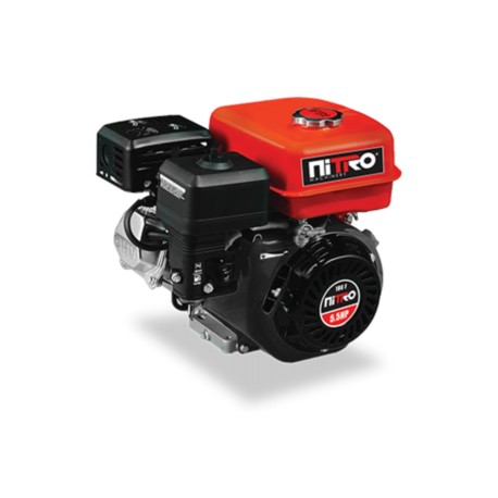 Motor Horizontal 5.5HP NIT-GE200 con Cigüeñal – Ideal para Maquinaria y Equipos Industriales